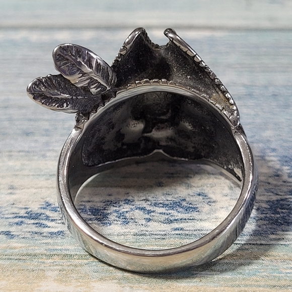 Pirate Skull Ring. - Picture 4 of 7